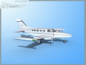 falcon3d c414 chancellor f03 Modelo 3D