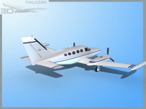 falcon3d c414 chancellor f03 Modelo 3D