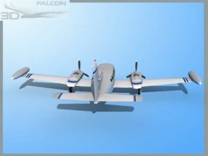 falcon3d c414 chancellor f03 3D Model
