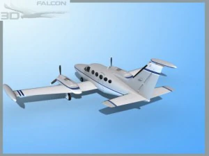 falcon3d c414 chancellor f03 3D Model