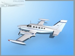 falcon3d c414 chancellor f03 Modelo 3D