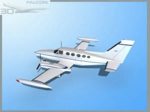 falcon3d c414 chancellor f03 3D Model
