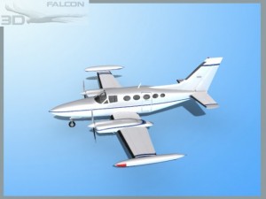 falcon3d c414 chancellor f03 Modelo 3D