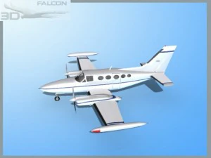 falcon3d c414 chancellor f03 3D Model