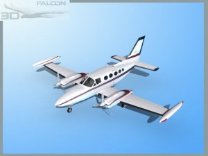 falcon3d c414 chancellor f04 3D Model