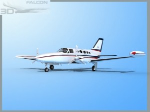 falcon3d c414 chancellor f04 3D Model