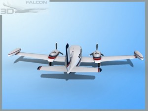 falcon3d c414 chancellor f04 3D Model