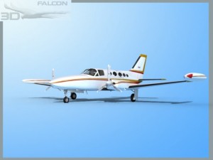 falcon3d c414 chancellor f05 3D Model