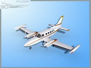 falcon3d c414 chancellor f05 3D Model