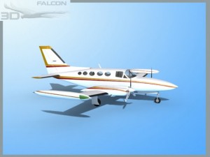 falcon3d c414 chancellor f05 3D Model