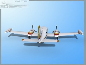 falcon3d c414 chancellor f05 3D Model