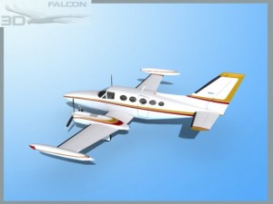 falcon3d c414 chancellor f05 3D Model