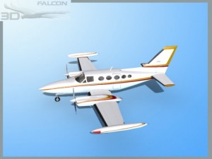 falcon3d c414 chancellor f05 3D Model