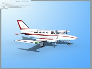 falcon3d c414 chancellor f06 Modèle 3D