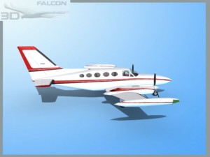 falcon3d c414 chancellor f06 Modèle 3D