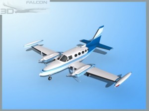 falcon3d c414 chancellor f07 3D Модель