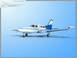 falcon3d c414 chancellor f07 3D Model