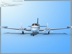 falcon3d c414 chancellor f07 3D Модель