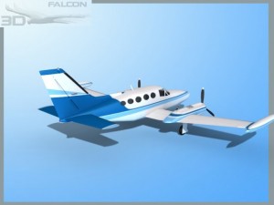 falcon3d c414 chancellor f07 3D Модель