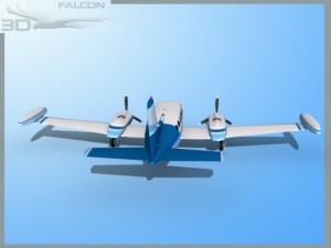 falcon3d c414 chancellor f07 3D Модель