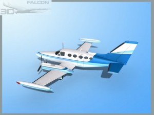falcon3d c414 chancellor f07 3D Модель