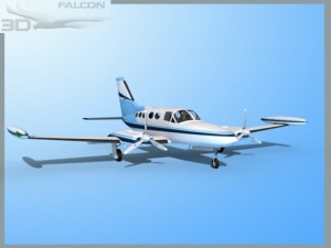 falcon3d c414 chancellor f08 3D Model