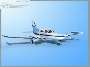 falcon3d c414 chancellor f08 3D Model