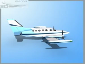 falcon3d c414 chancellor f08 3D Model
