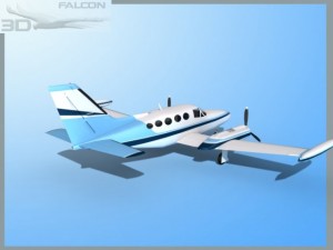 falcon3d c414 chancellor f08 3D Model