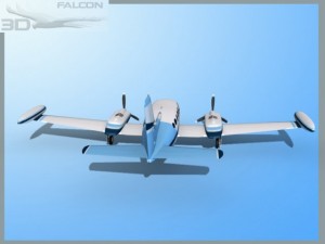 falcon3d c414 chancellor f08 3D Model