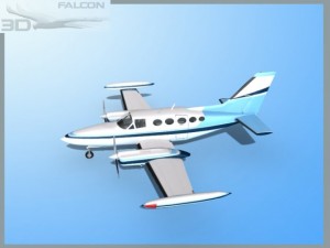 falcon3d c414 chancellor f08 3D Model