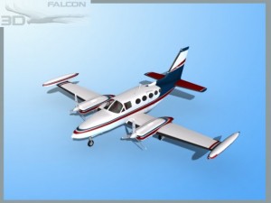 falcon3d c414 chancellor f09 Model 3D