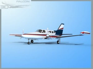 falcon3d c414 chancellor f09 3D Model