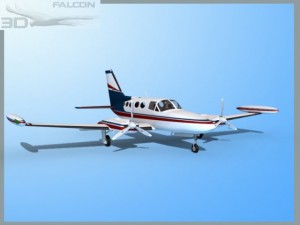 falcon3d c414 chancellor f09 Model 3D