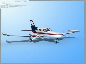 falcon3d c414 chancellor f09 3D Model