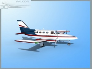 falcon3d c414 chancellor f09 Model 3D