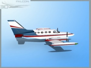 falcon3d c414 chancellor f09 Model 3D