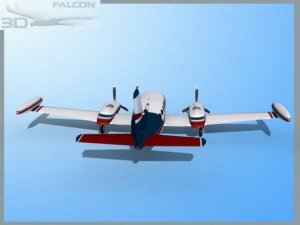 falcon3d c414 chancellor f09 3D Model
