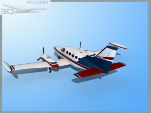 falcon3d c414 chancellor f09 Model 3D