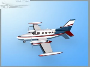 falcon3d c414 chancellor f09 3D Model
