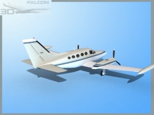 falcon3d c414 chancellor f10 3D Model
