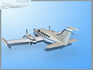 falcon3d c414 chancellor f10 3D Model