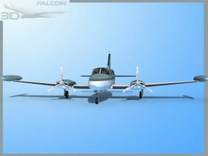 falcon3d c414 chancellor f12 3D Model