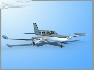 falcon3d c414 chancellor f12 Modelo 3D