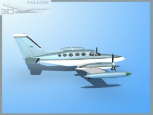 falcon3d c414 chancellor f12 Modelo 3D