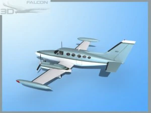falcon3d c414 chancellor f12 3D Model