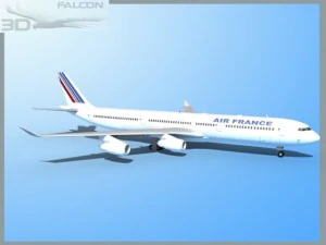 falcon3d a340 600 air france 3D Model