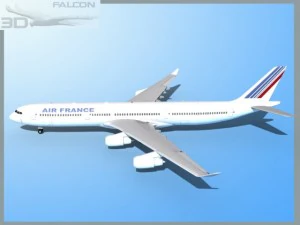 falcon3d a340 600 air france 3D Model
