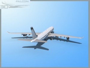 falcon3d a340 600 corporate 1 3Dモデル