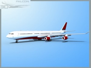 falcon3d a340 600 corporate 2 Modelo 3D
